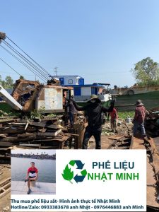Phế liệu Nhật Minh: Thu mua phế liệu sắt